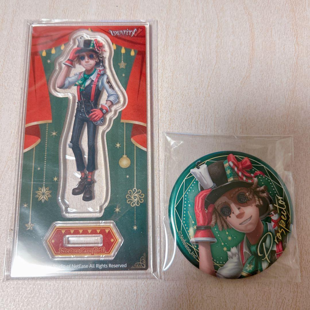 第五人格 クリスマス ロフト 缶バッジ アクリルスタンド 探鉱者 Identity V 第五人格幼稚園 アクリルスタンド Vol.2 探鉱者
