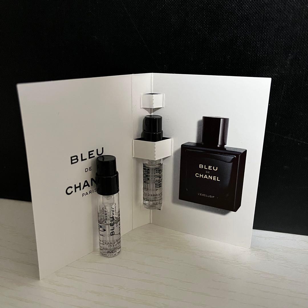 CHANEL ブルードゥシャネルレゼクスクルジフ サンプル2個セット - メルカリ