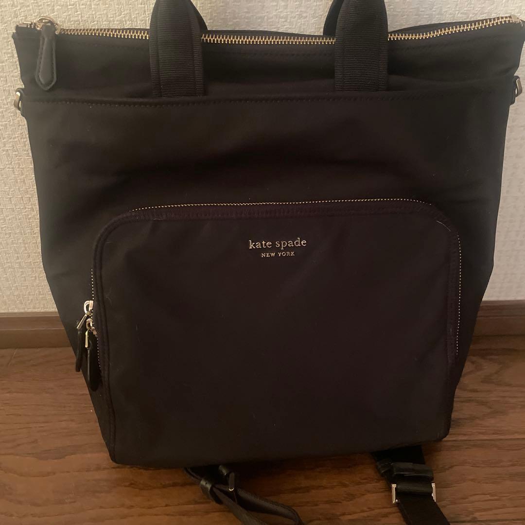 kate spade new york ブラック リュック