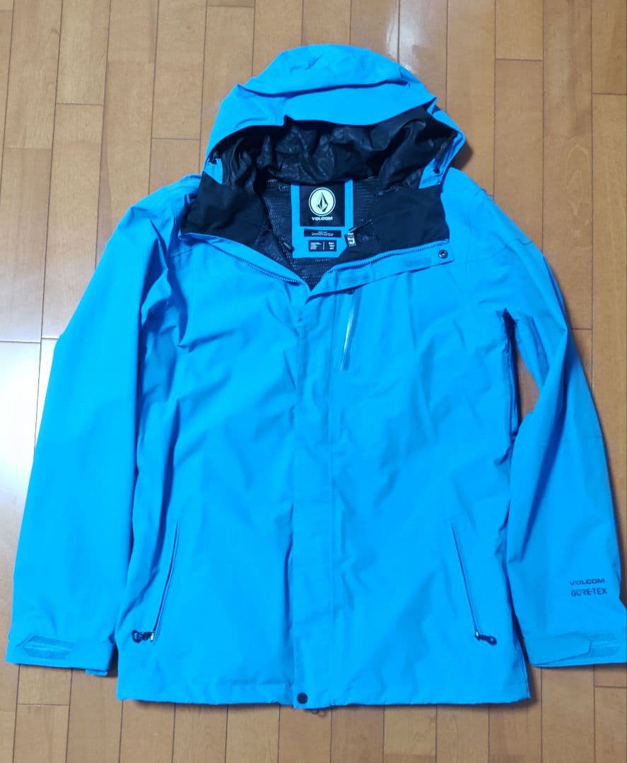 VOLCOM GORE-TEX ジャケット 青　サイズL