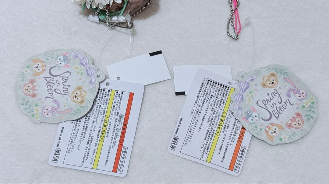 お顔厳選 シェリーメイ スプリングインブルーム ぬいぐるみバッジ