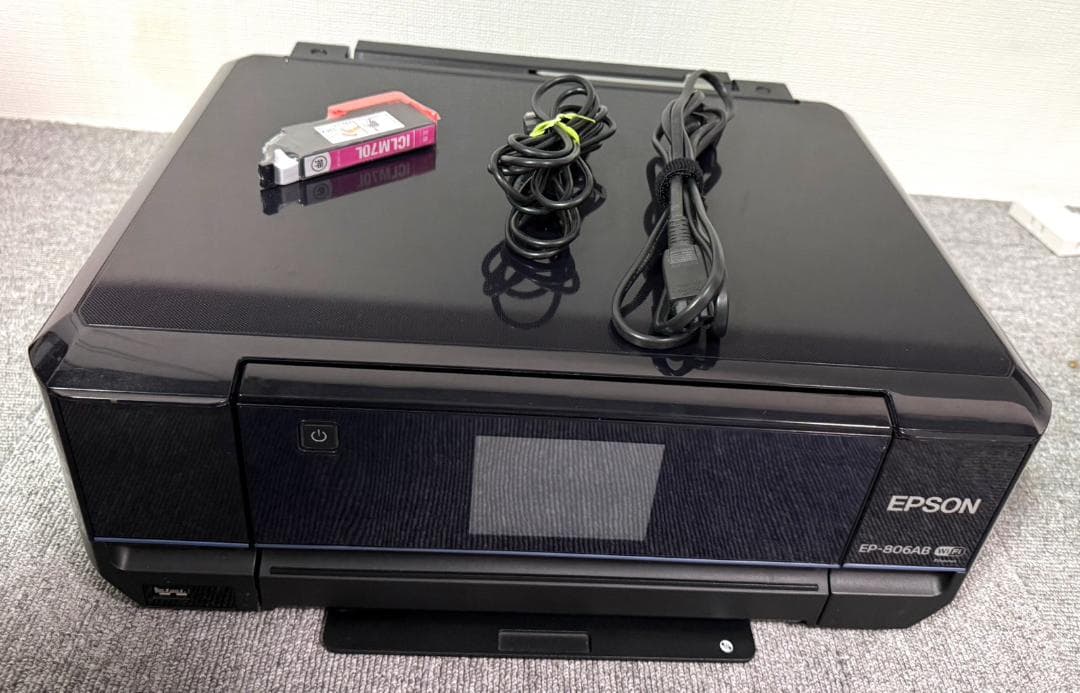 美品】EPSON プリンター EP-806AB - メルカリ