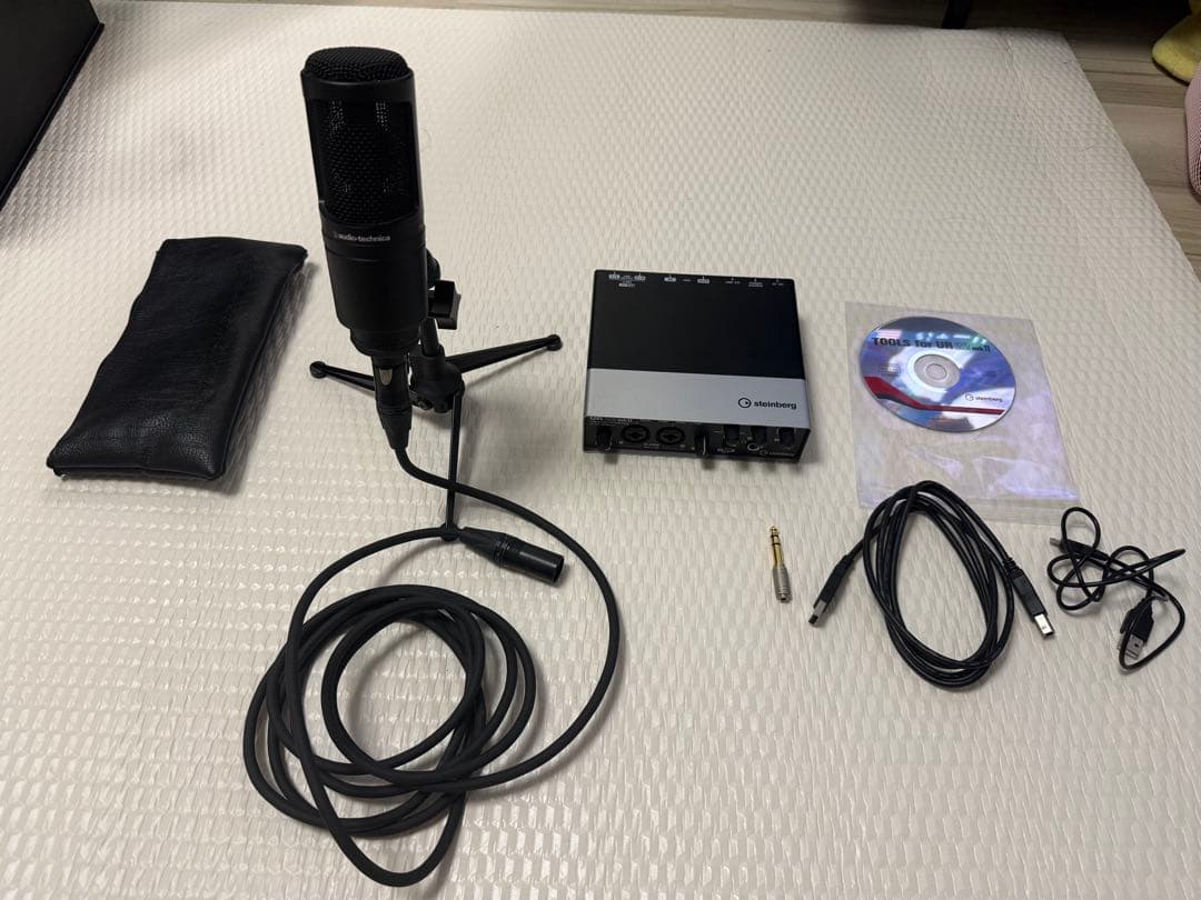 DTM・DAW UR22 mk II & audio-technica AT2020