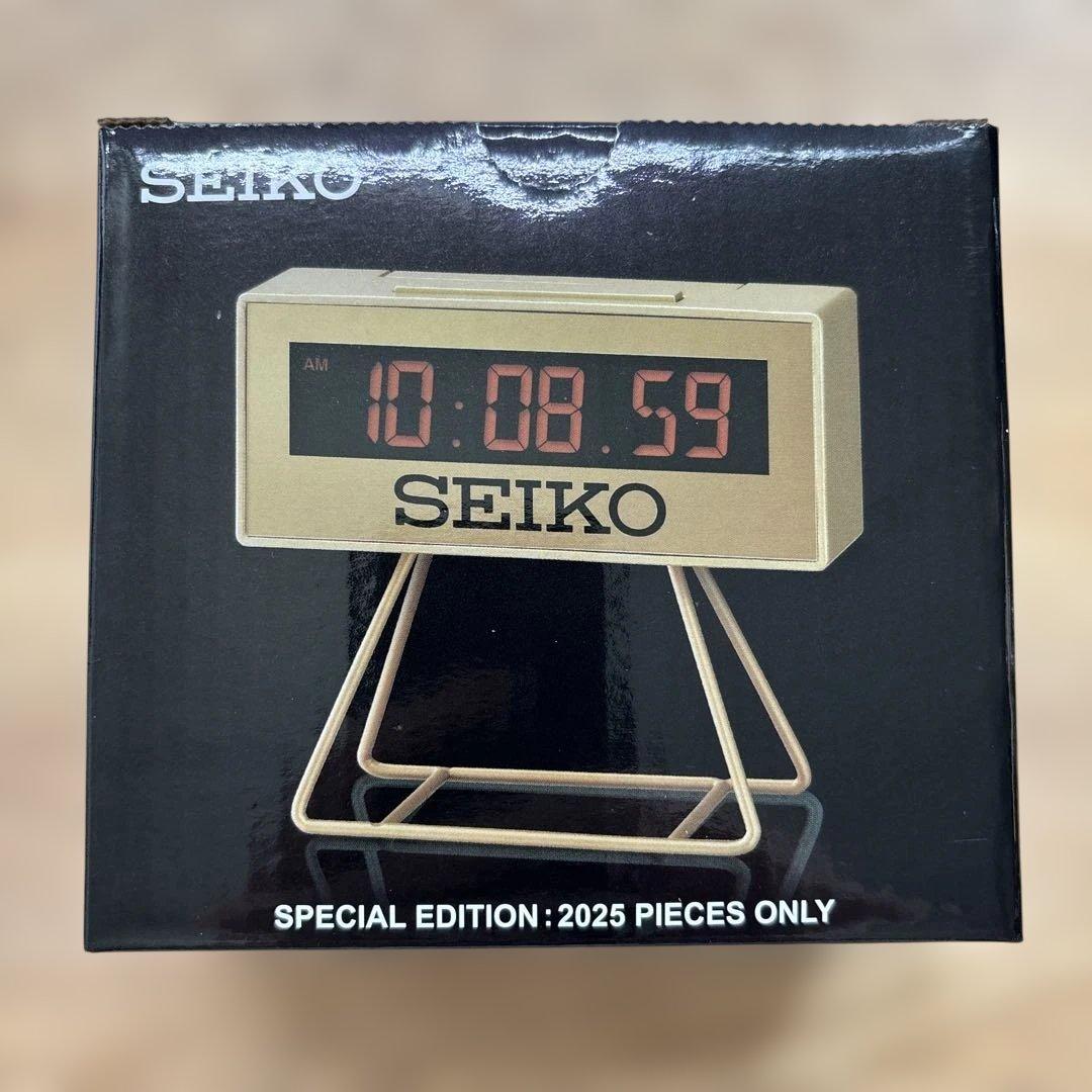 SEIKO 東京 2025 世界陸上 デジタル目ざまし時計