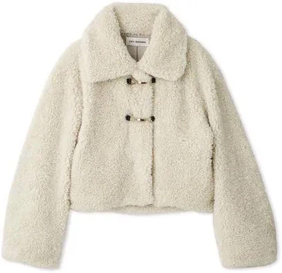 LILY BROWN /バリエファーショートコート