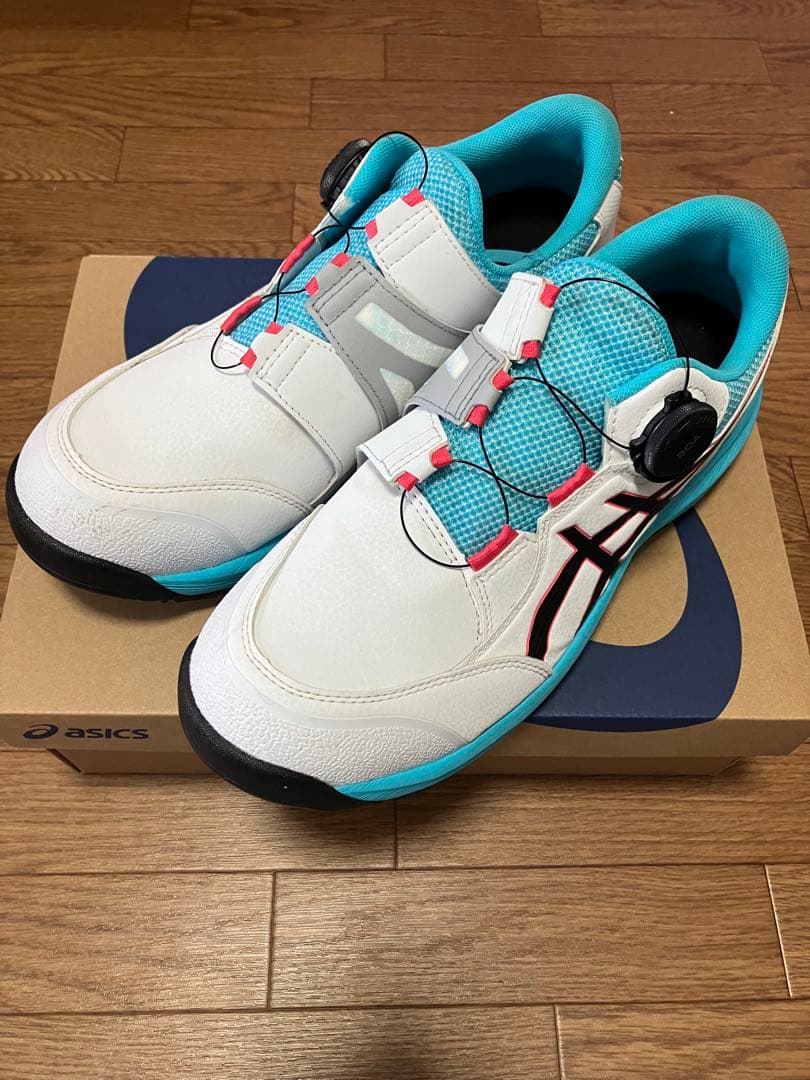 ASICS WINJOB CP309 BOA 27.0cm安全靴 ホワイト