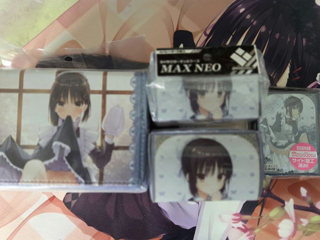 四季ナツメサプライセット デッキケーススリーブプレイマット喫茶ステラ　限定値下げ