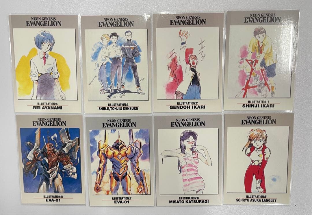 kntoy66-2314 カードダスマスターズ エヴァンゲリオン IL1〜8 - メルカリ