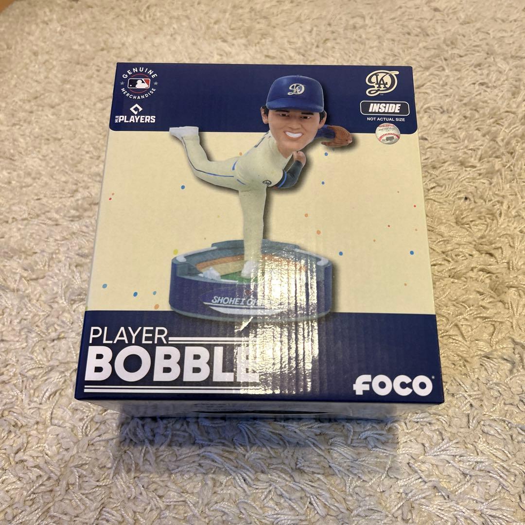 大谷翔平⚾世界限定10000個★MLB公式ドジャース球場台座付ボブルヘッド公式