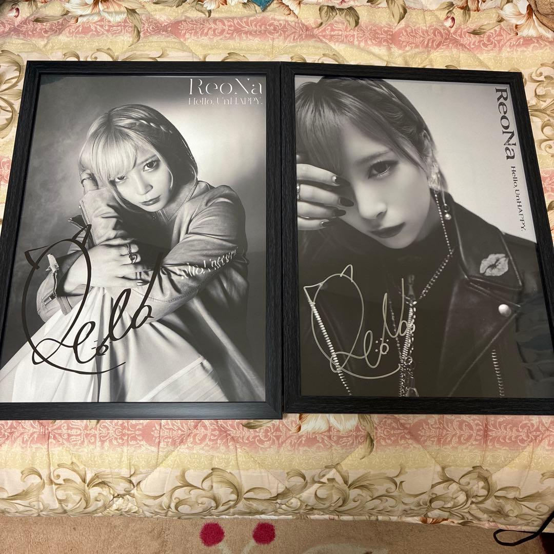 Reona ふあんくらぶ カレンダー サイン入りミニポスター2種セット ふあんくらぶ