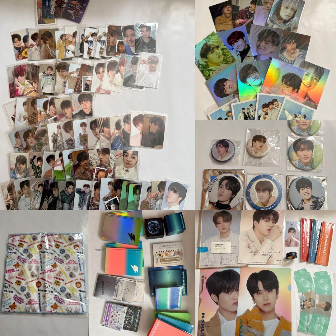 TREASURE アルバム CD トレカ 缶バッジ グッズ