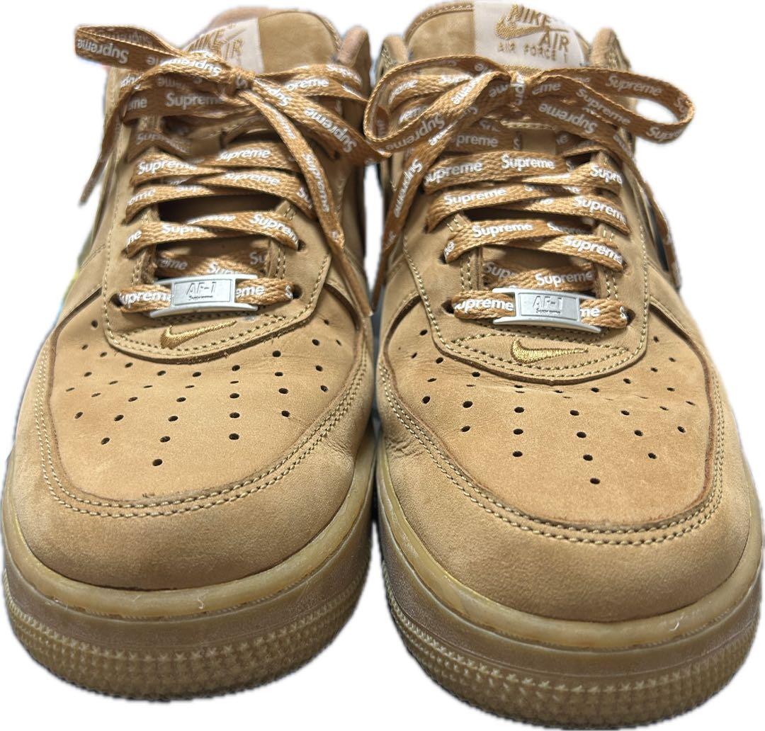 Supreme × Nike Air Force 1 FLAX シュプリーム