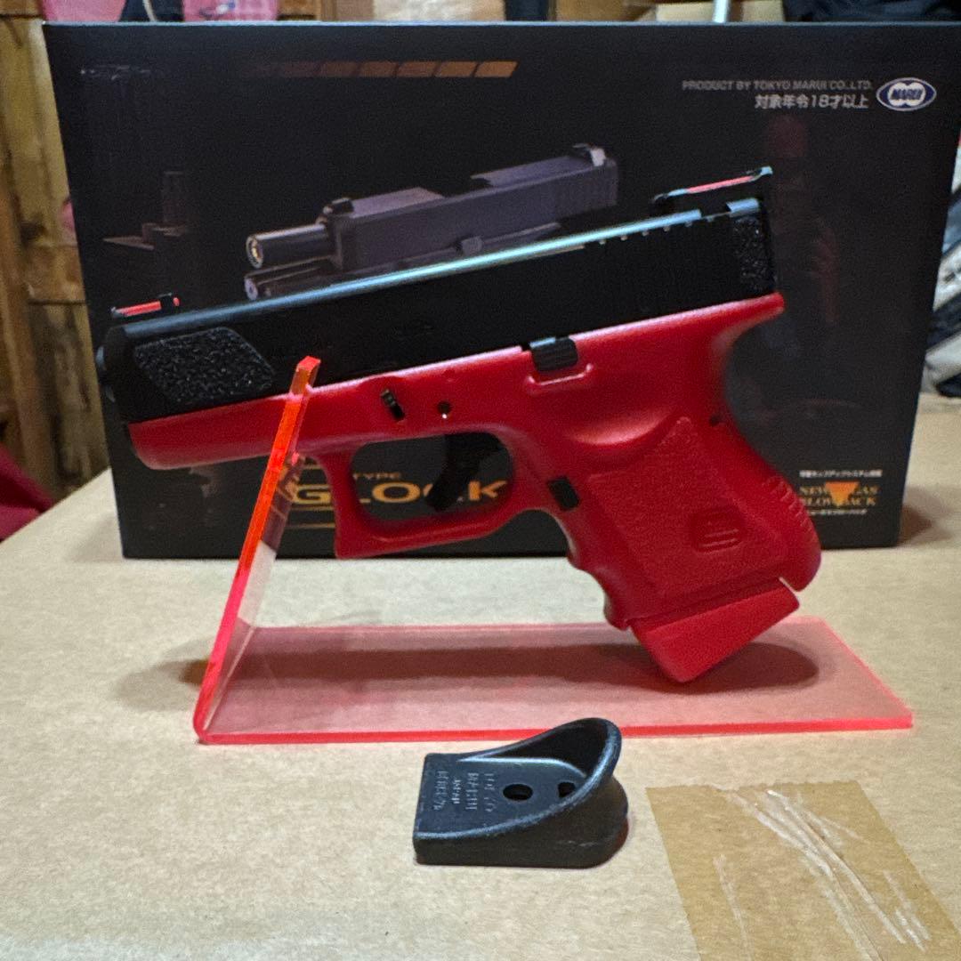 東京マルイ　グロック26　GLOCK 26　レッド　赤