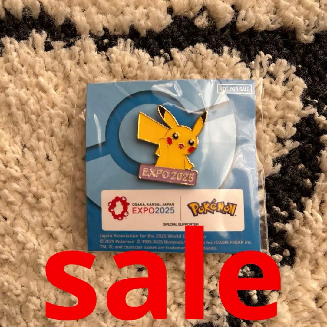 ピカチュウ ピンバッジ EXPO 2025 新品未使用品