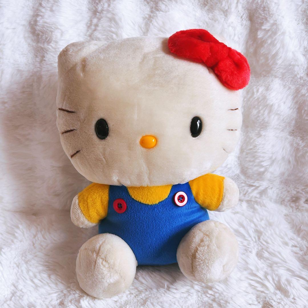 希少レア　ハローキティ　レトロぬいぐるみ　BIGぬいぐるみ 平成レトロ　サンリオ