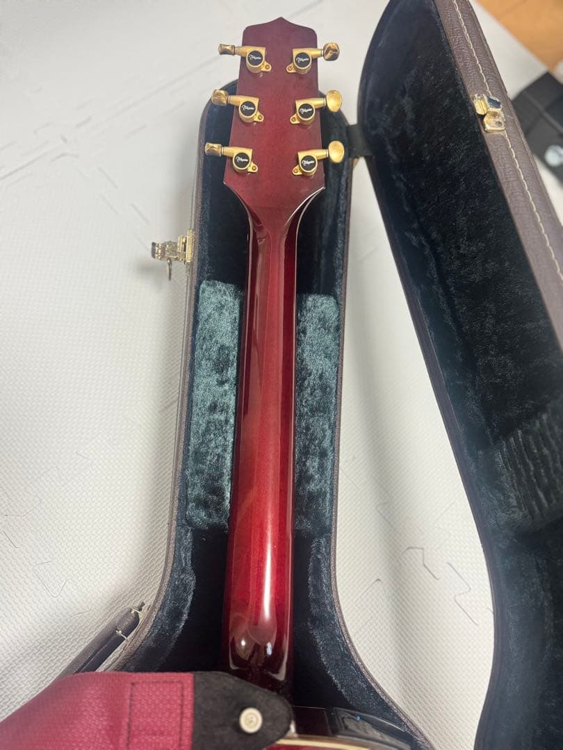 美品】希少赤カラー Takamine エレアコ NPT-115 - メルカリ
