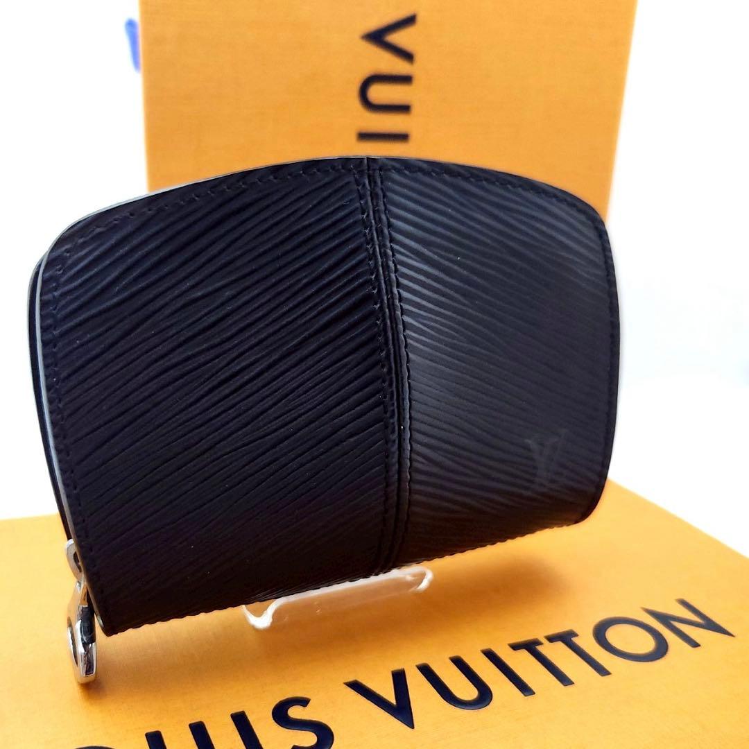 極美品 ルイヴィトン エピ ポルトフォイユ エピZ ケース ブラック LOUIS VUITTON（ルイ・ヴィトン） エピ ドキュメントケース ノワール