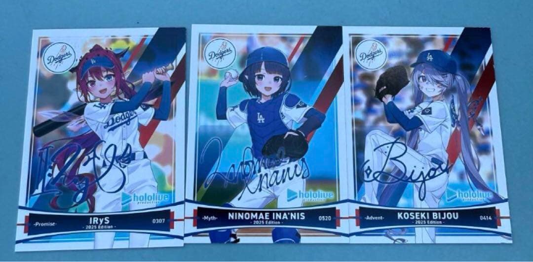ロサンゼルス ドジャース ホロライブ カードセット