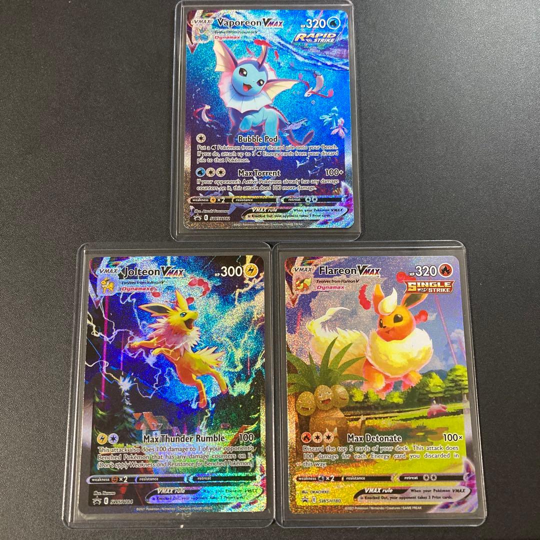 ポケモンカード 夏ポケカ 英語版 シャワーズ サンダース ブースター