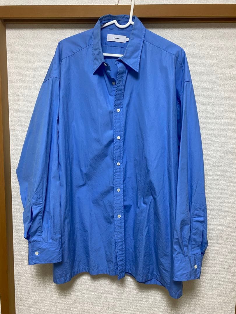 Graphpaper 青 長袖シャツ F