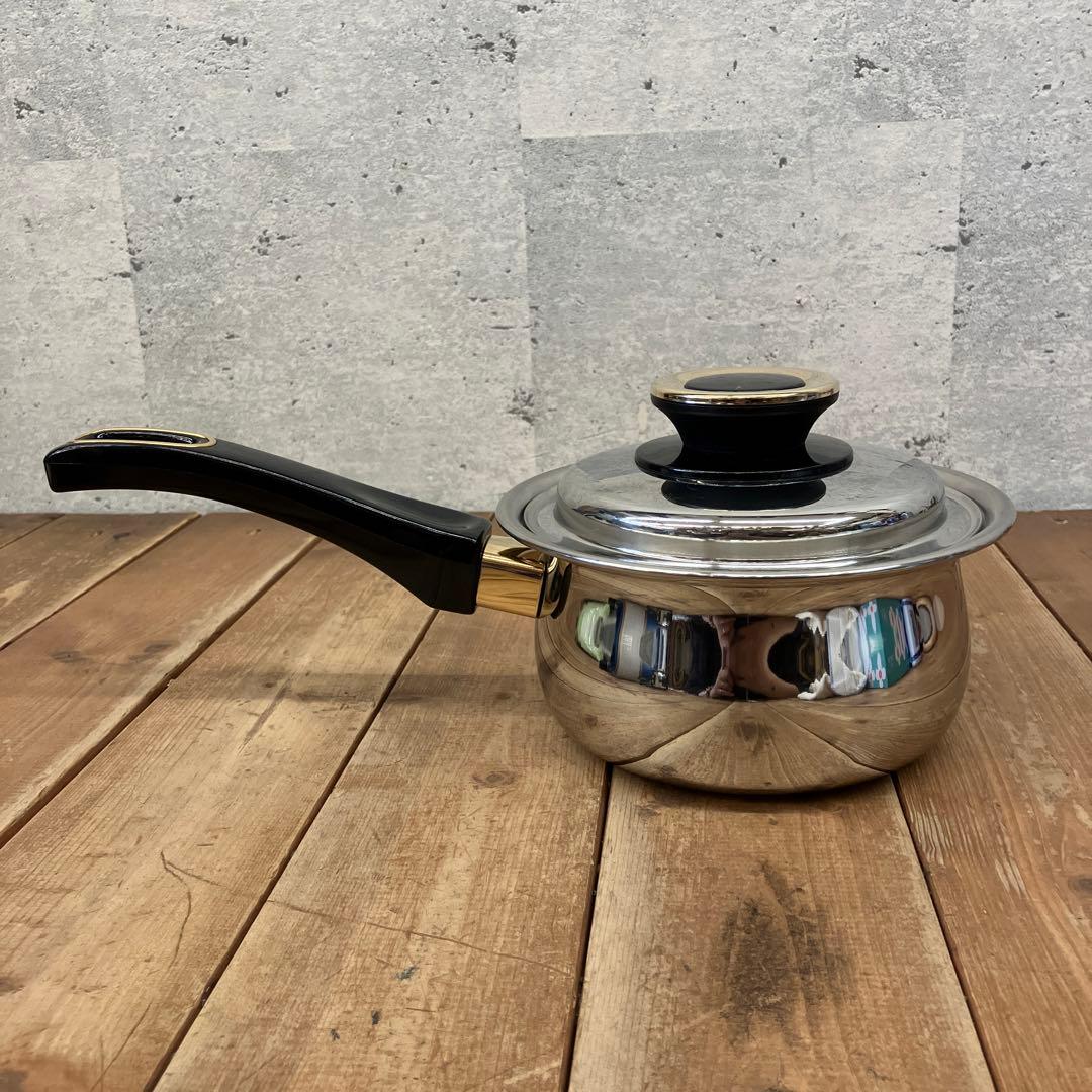 日本タッパーウェア レインボークッカー 13cm 片手鍋 鍋 小鍋 調理器具