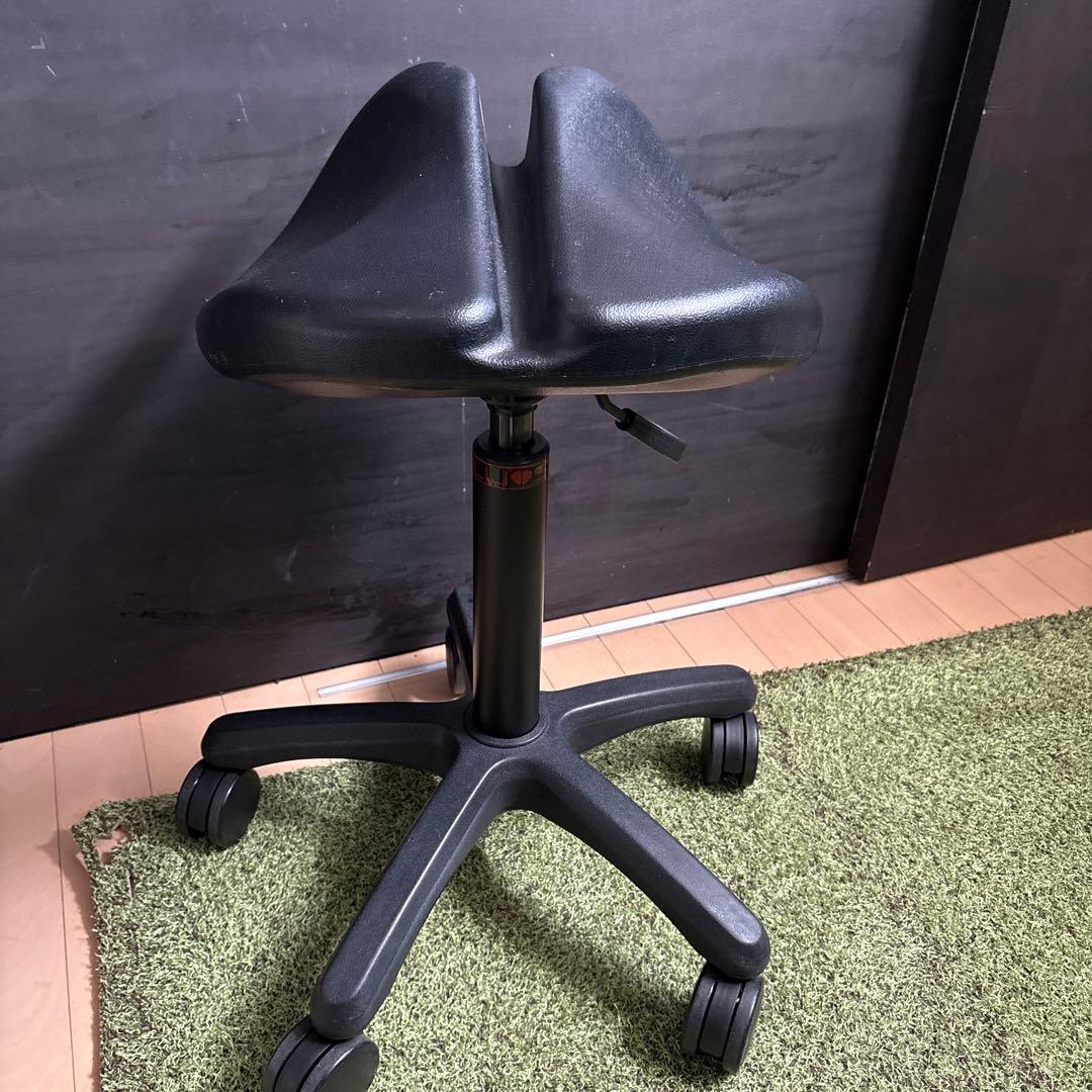 Salli Saddle Chair 高さ黒 肩こり　腰痛　楽天　¥44800