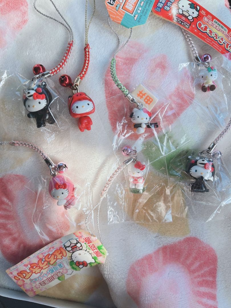 ハローキティ ストラップ 7個セット - メルカリ