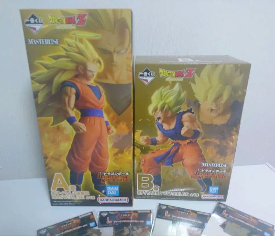 一番くじ ドラゴンボール A賞 B賞 孫悟空 MASTERLISE　下位賞オマケ