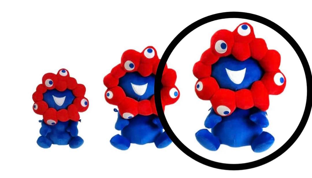 ミャクミャク　お手玉風　ぬいぐるみ　Lサイズ