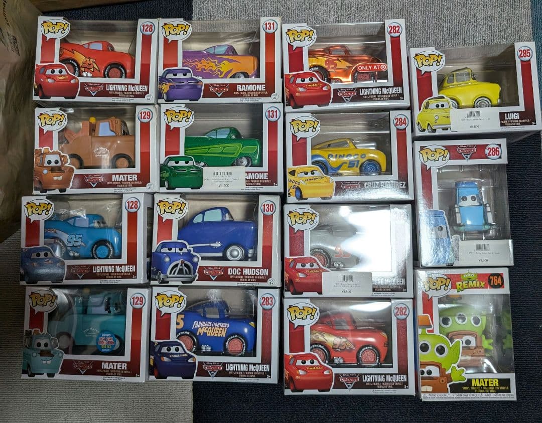 Cars Pop! カーズ　ポップ　フィギュア 15体セット