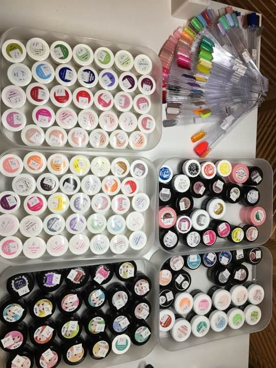 ジェルネイル135色セット