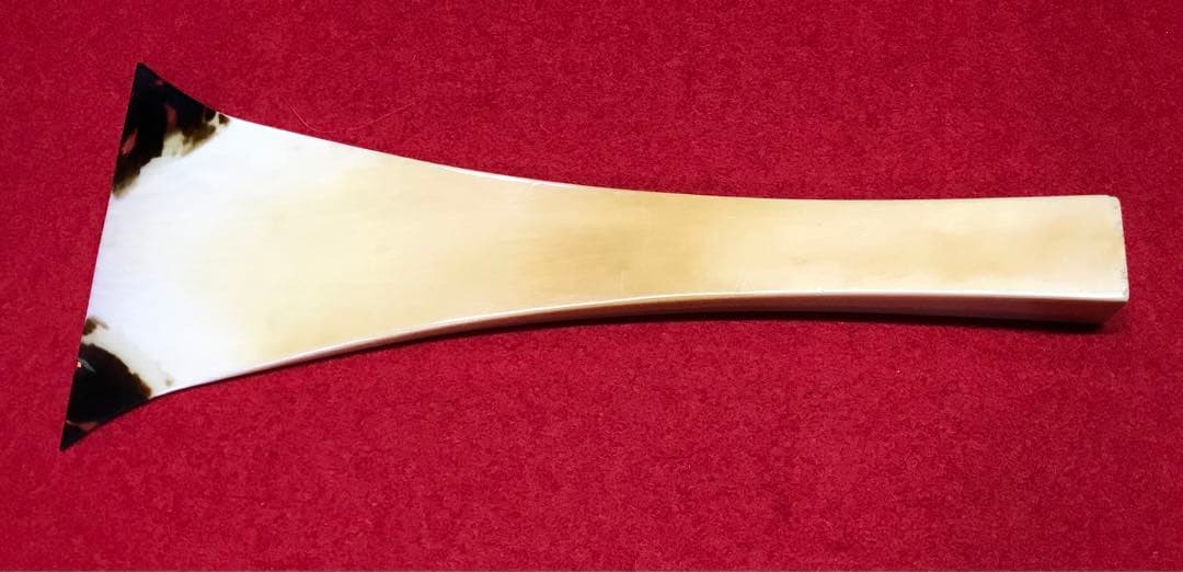 三味線撥73 べっこう/天然素材マンモス/三味線/弦楽器