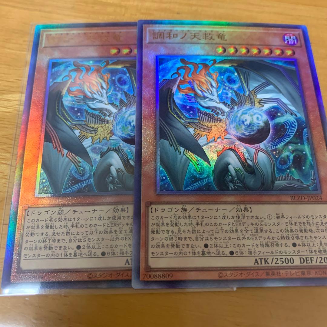 調和ノ天救竜　ハルモニア　レリーフ　2枚