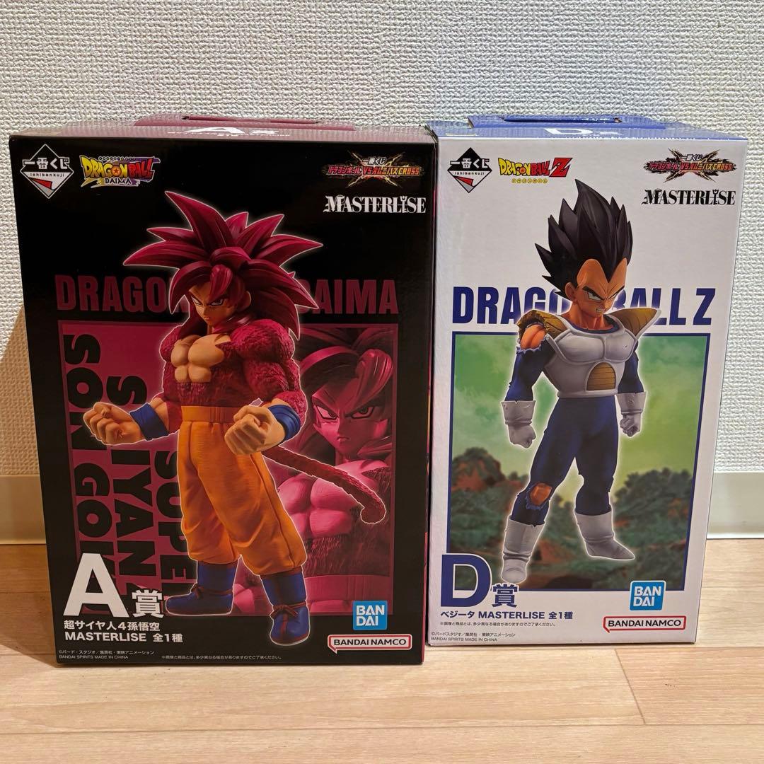 一番くじドラゴンボールVSオムニバスCROSS A賞•D賞セット！