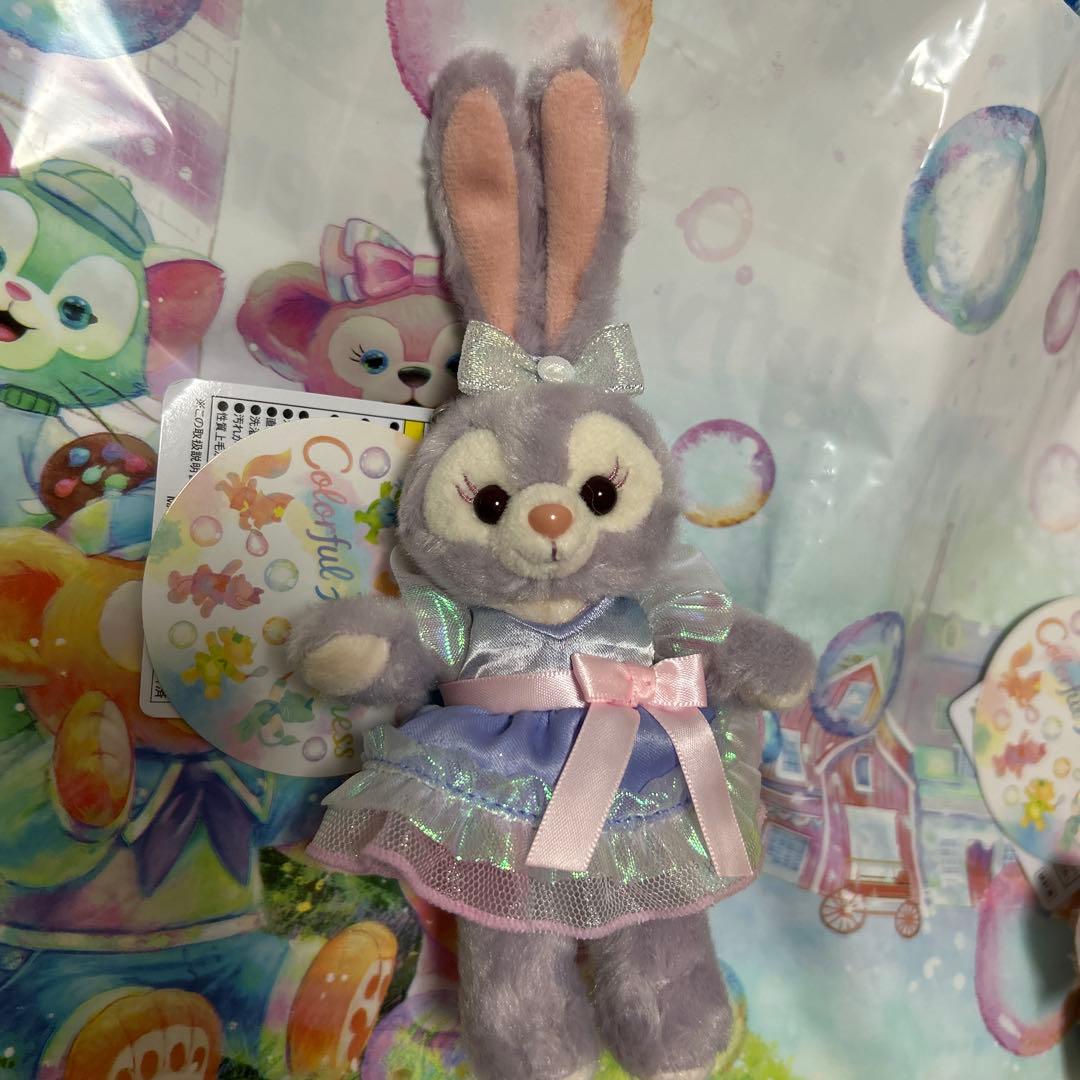 カラフルハピネス ダッフィー&フレンズ20周年 ステラルー ぬいぐるみ