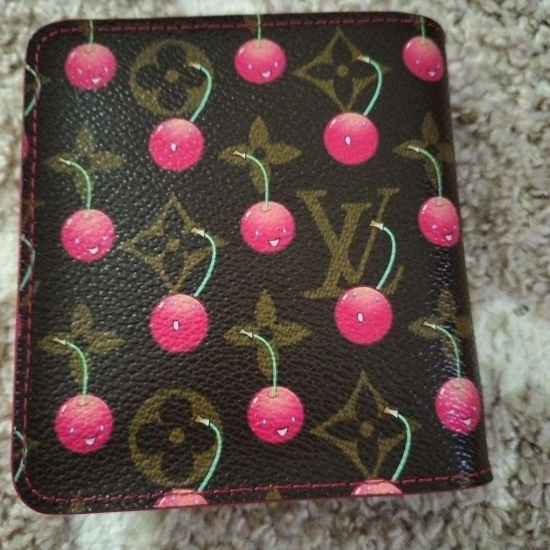 美品】ルイヴィトン/さくらんぼ/チェリー/ウォレット/ミニ財布/村上隆