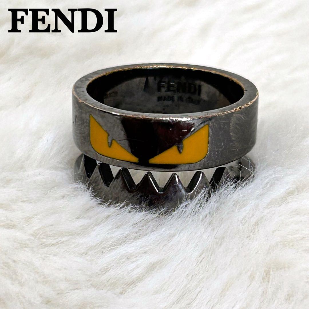 超希少品】フェンディ メタルリング バグズ モンスター Mサイズ - メルカリ