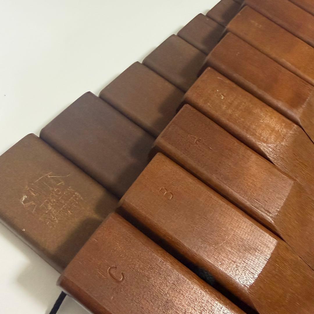 斉藤楽器製作所 マリンバ 立奏木琴 No.55 2オクターブ 25鍵 2個口発送