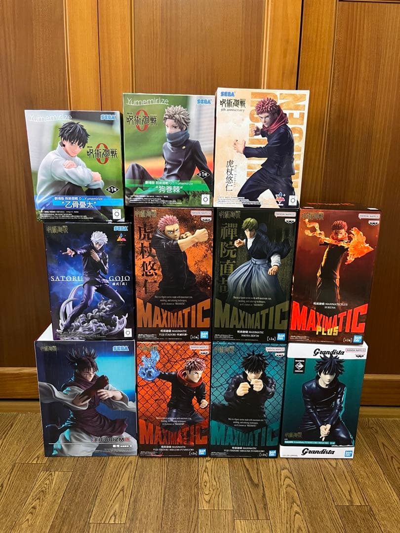 呪術廻戦　フィギュア　11点まとめ売り