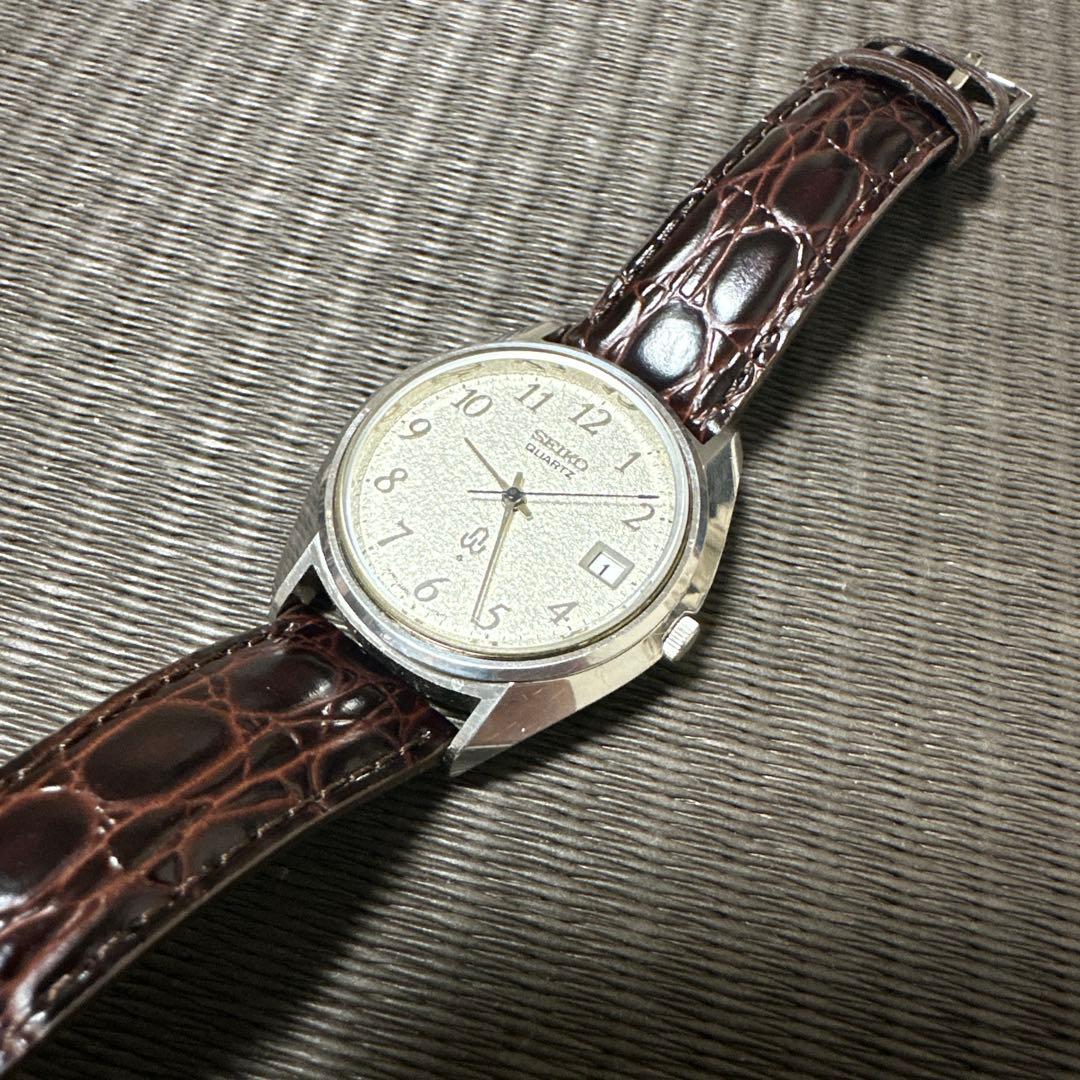 SEIKO クォーツ 稼動品 3802-7030 美品 ダイヤモンドダスト