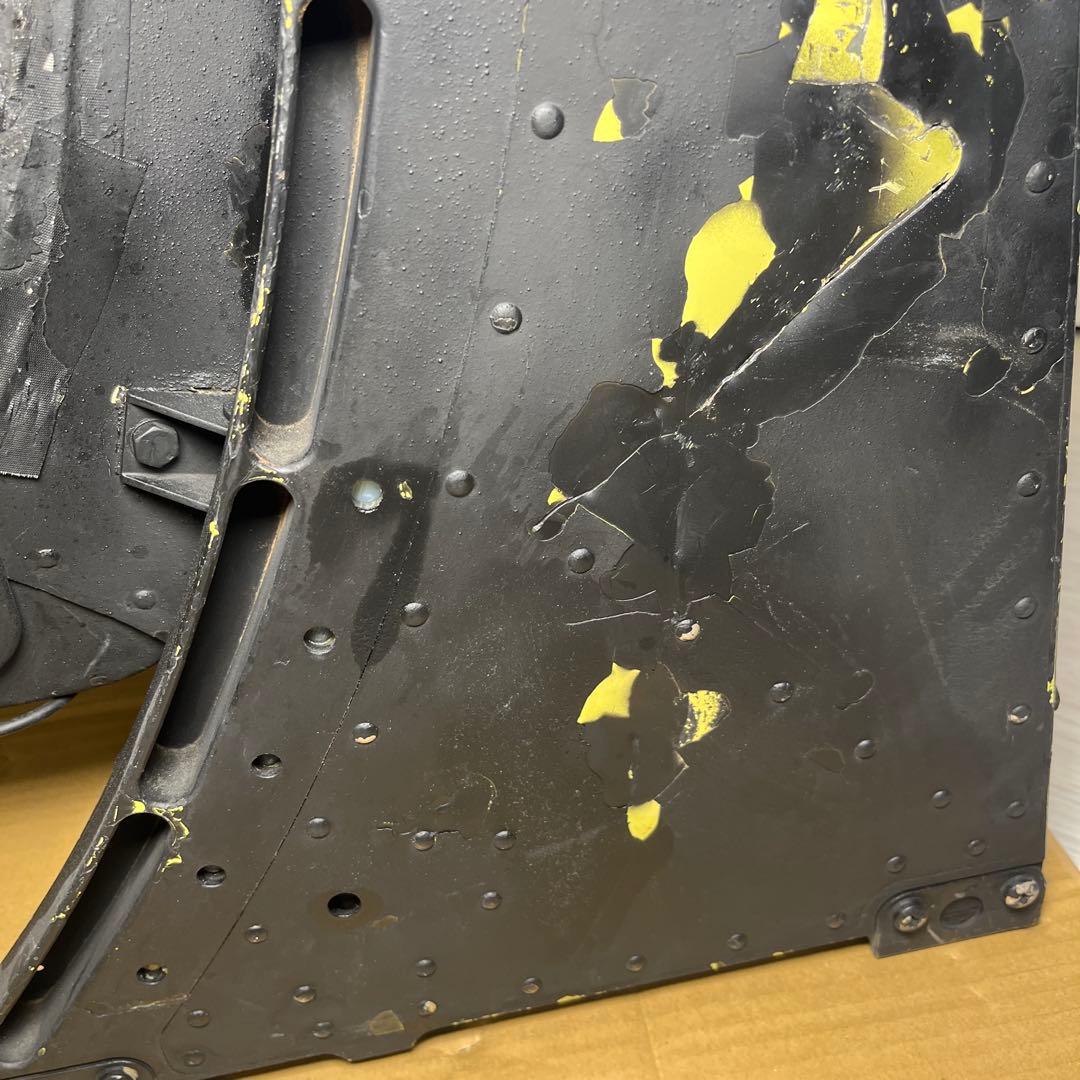 詳細不明 日本軍 航空機 戦闘機 シート 操縦席 座席 パイロット 実物