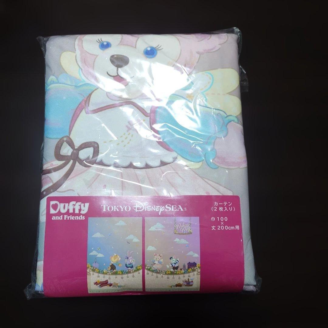 ダッフィー＆フレンズ　ウィッシングウィングス　カーテン　ディズニー　シェリーメイ