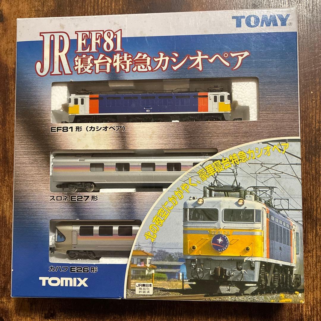 JR EF81 寝台特急カシオペア 基本セット Nゲージ 92251 JR EF81 寝台特急カシオペア 基本セット Nゲージ 92251 - メルカリ