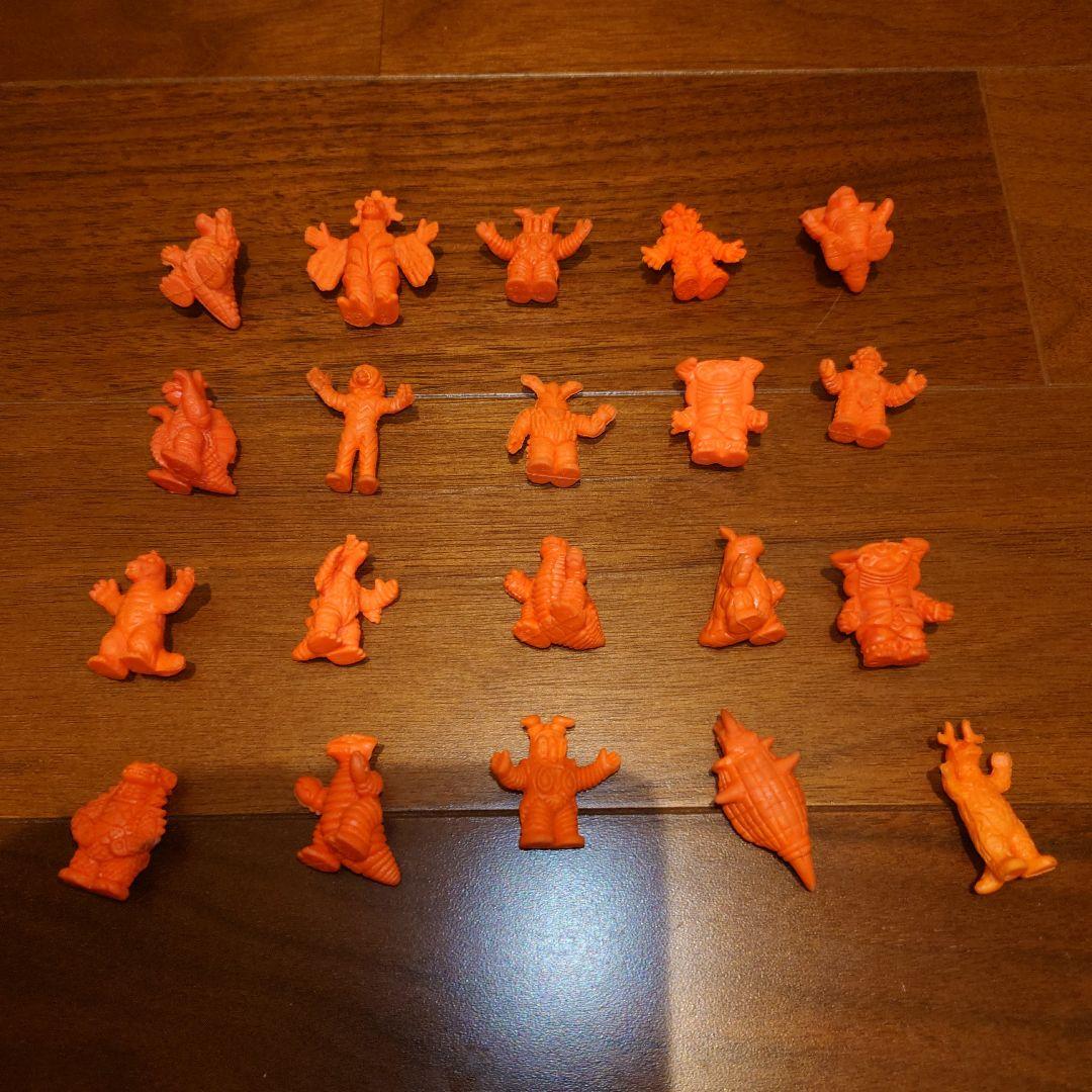 ウルトラ怪獣 ウルトラマン 消しゴム 橙色 まとめ売り 駄菓子屋 塩ビ