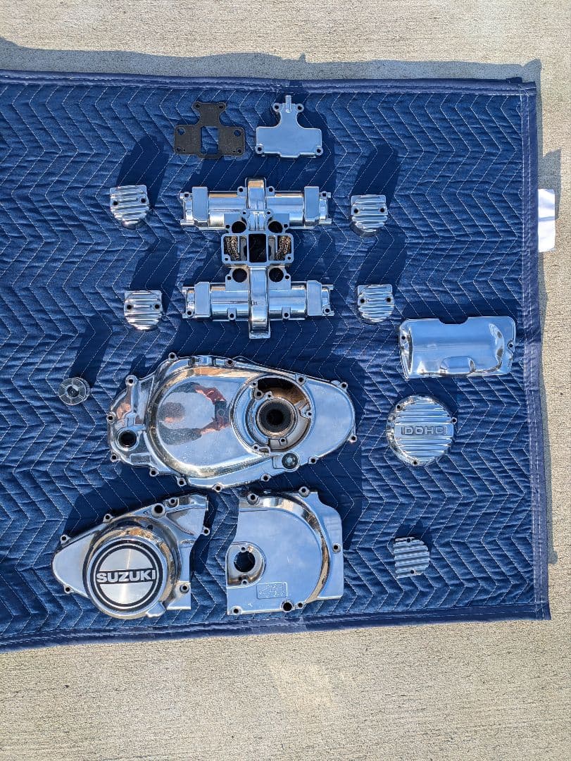 【暇人】GS400　メッキパーツ一式