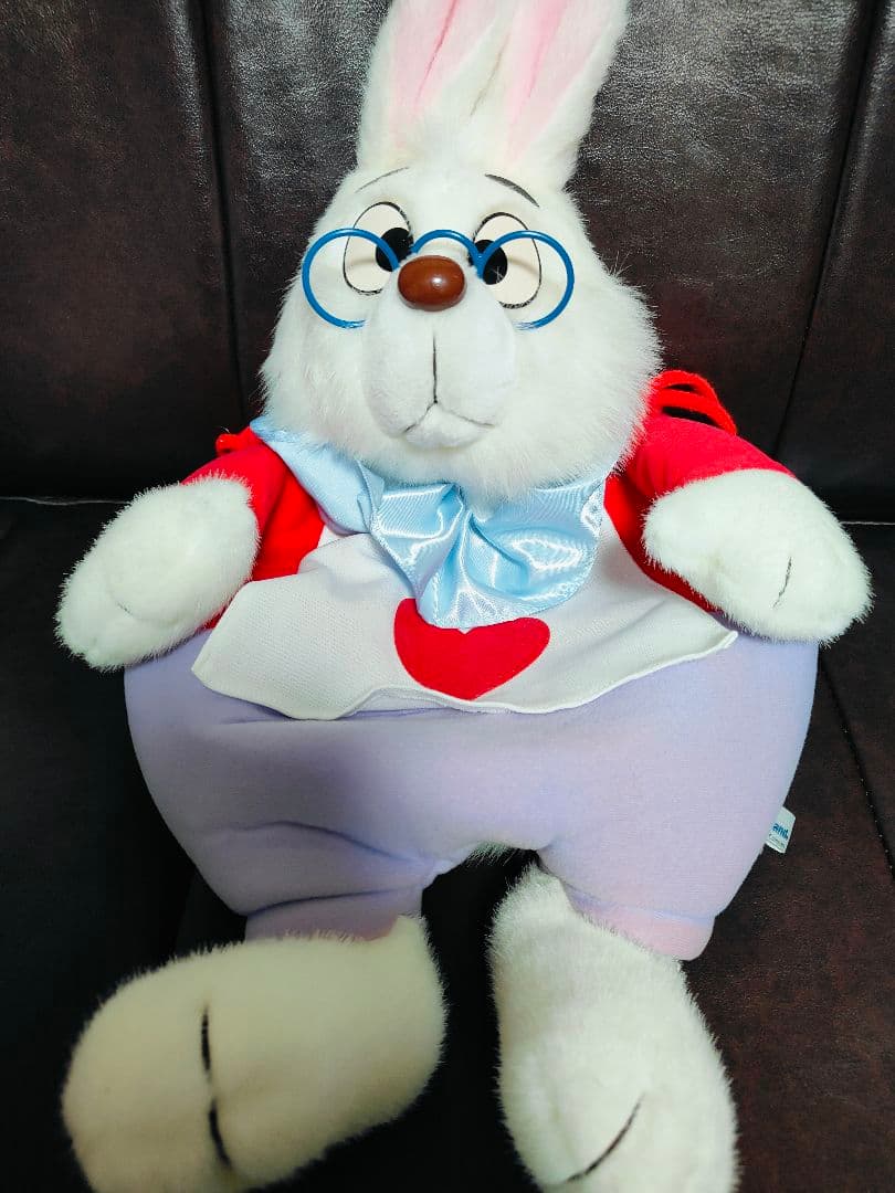 Disney ディズニー 不思議の国のアリス 白うさぎ リュック タグ付