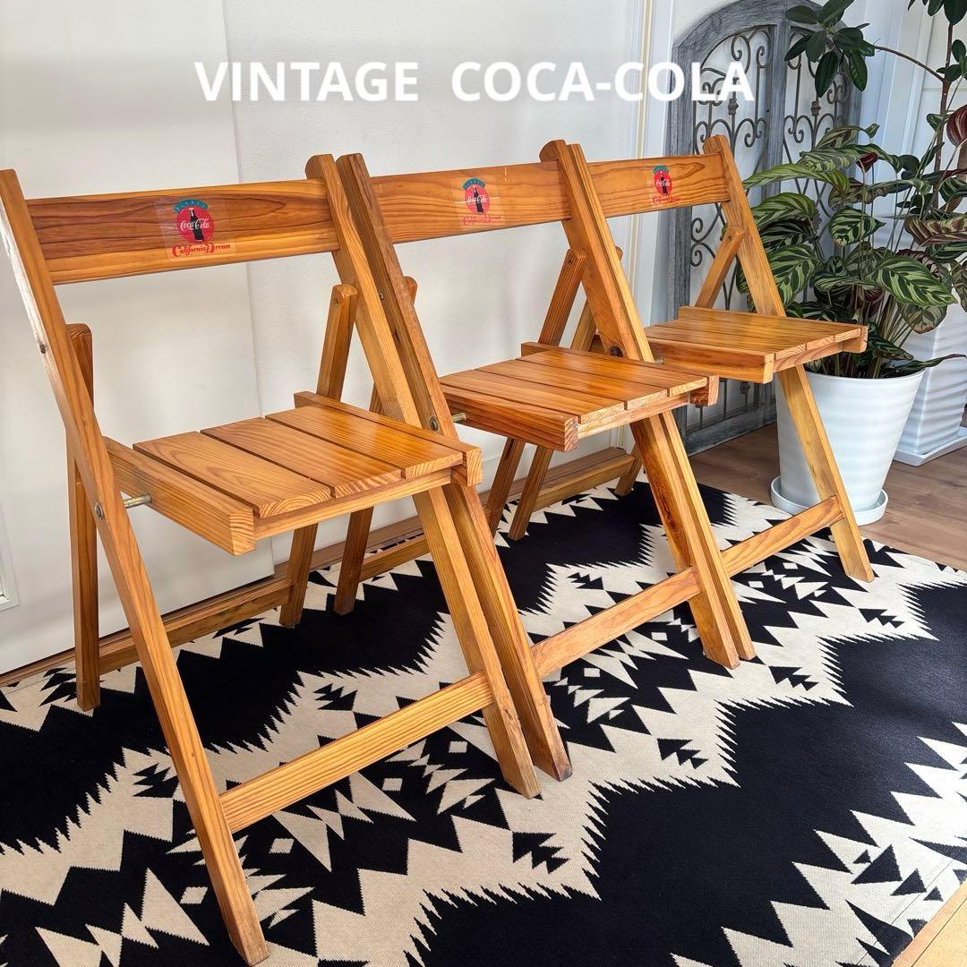 当時物 非売品 コカ コーラ カリフォルニアドリーム 激レアなウッド