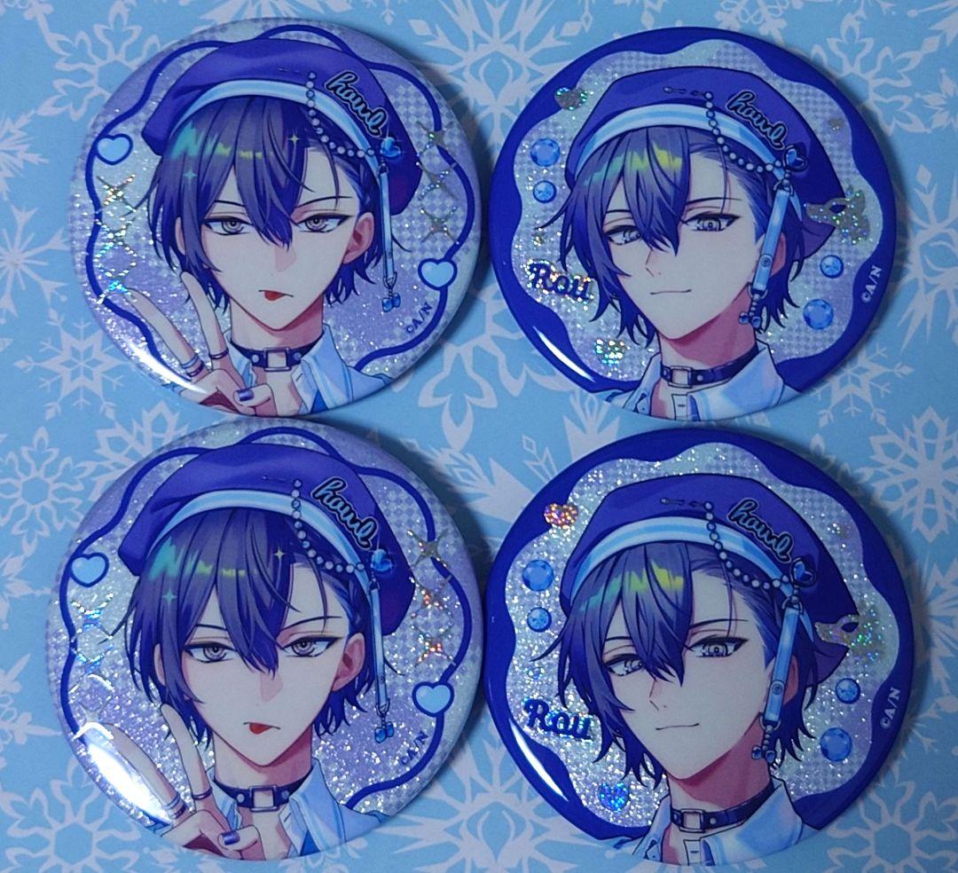 ぎゃうるふ 缶バッジ ぎゃう ver. 小柳ロウ 新 発売