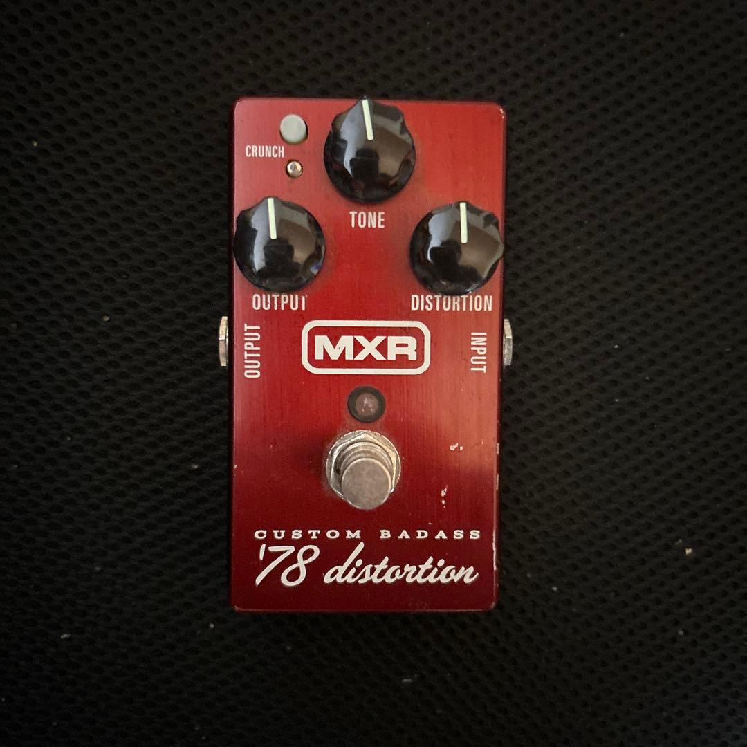 MXR CUSTOM BADASS ‘78 distortion MXR/M78 Custom Badass 78 Distortion/ディストーション 送料無料