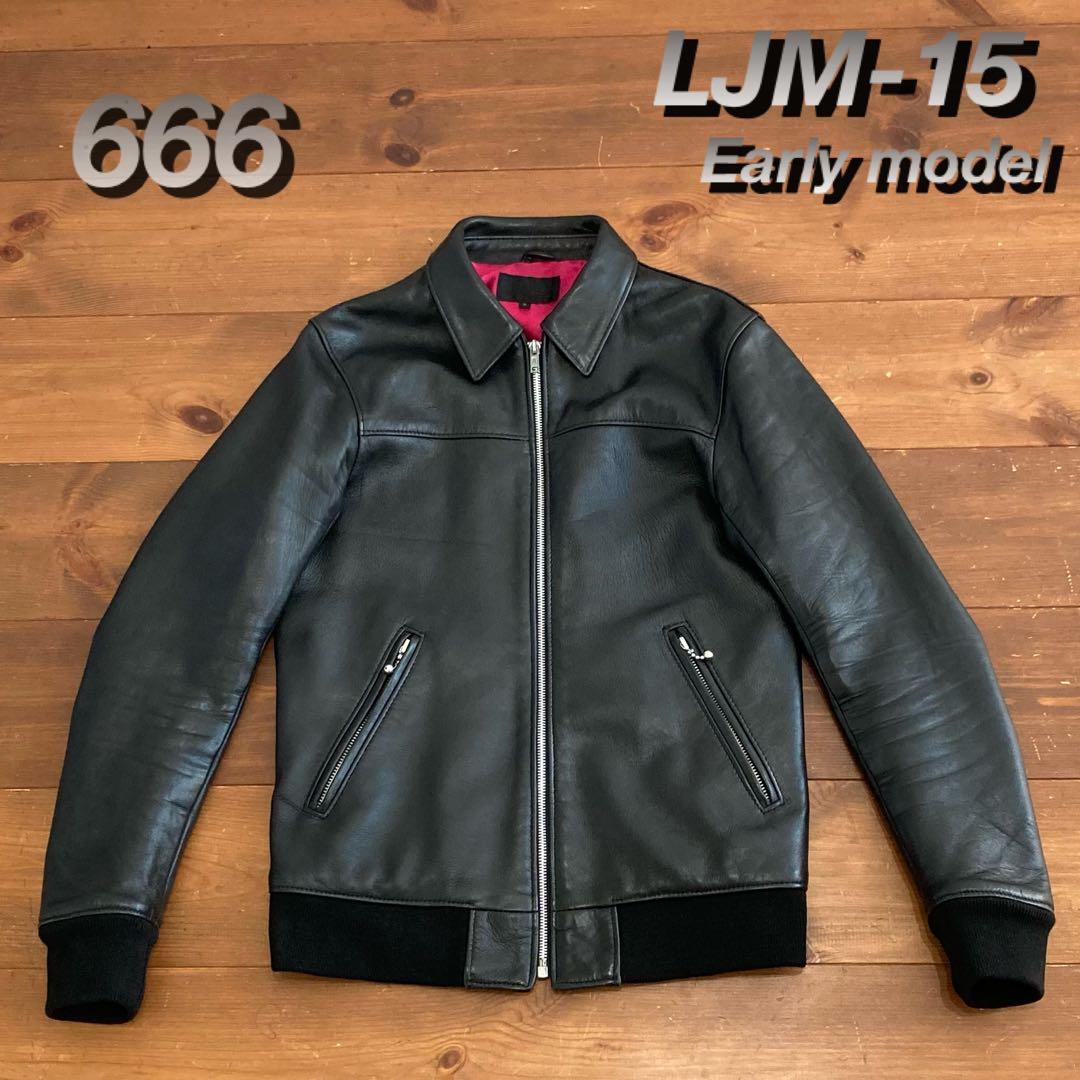 【希少・極美品】甲本ヒロト着‼︎英国製ライダース666LJM-15size :S♬